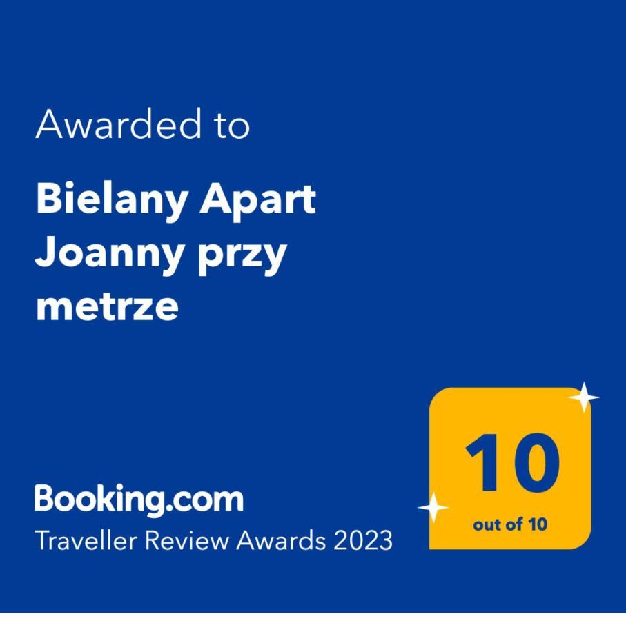 Bielany Apart Joanny Obok Metra Варшава Экстерьер фото